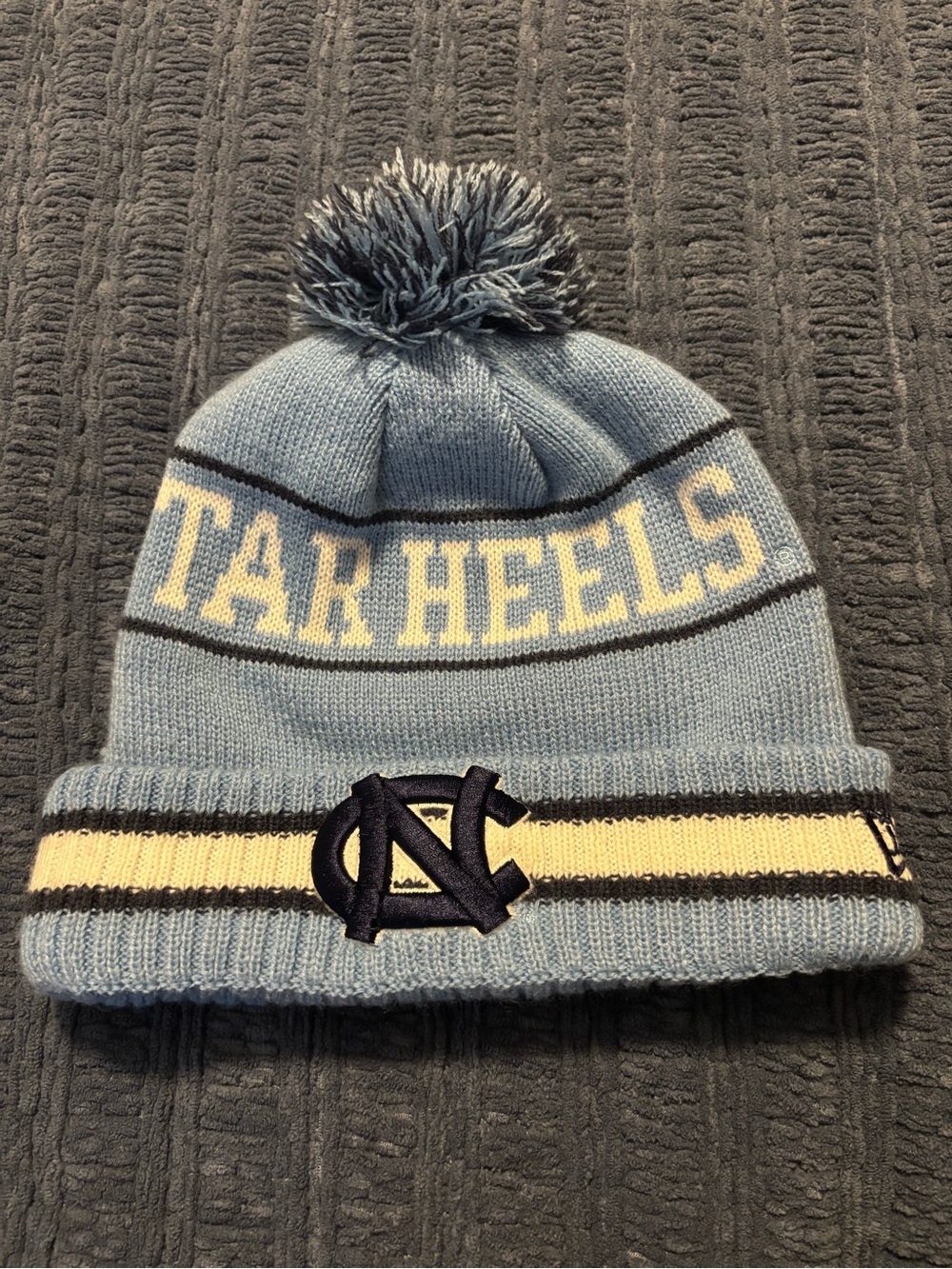 UNC Tar Heels Light Blue Knit Beanie